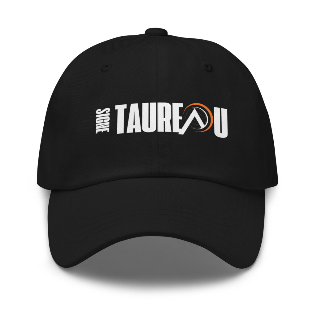 Quel cadeau original offrir à un Taureau ? (Idées Shopping) Casquette Signe Taureau Imprime XXL Signe de Naissance Style Urbain