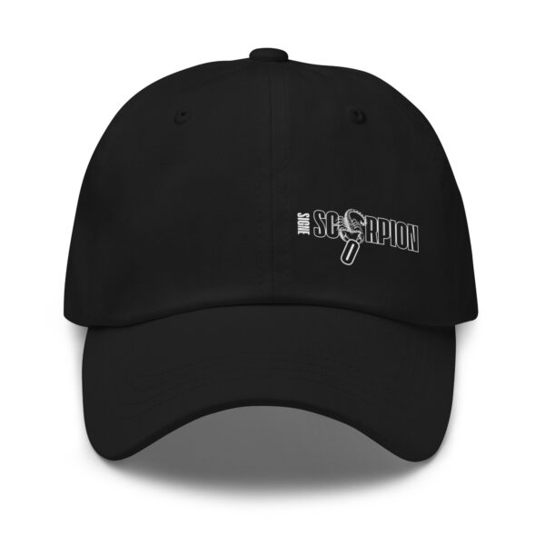 Casquette Astrologie | Signe Scorpion Minimaliste Blanc