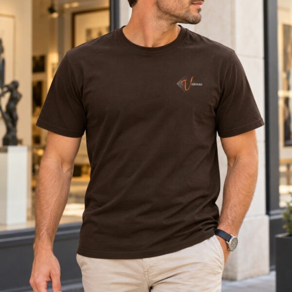 T-Shirt Homme Verseau – Signe du zodiaque imprimé sur la poitrine
