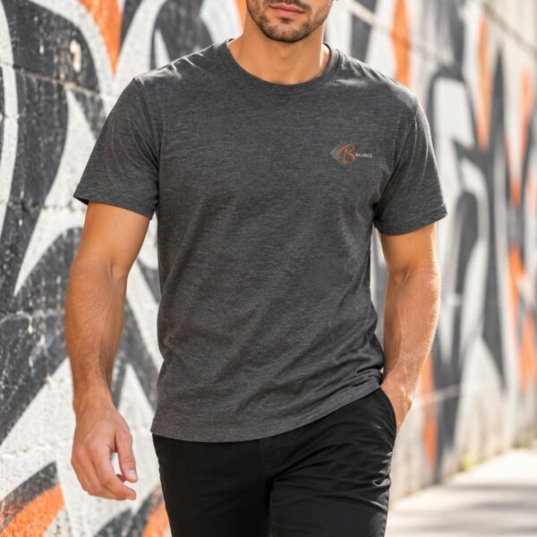 T-Shirt Homme Balance – Signe du zodiaque imprimé sur la poitrine