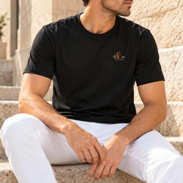 T-Shirt Homme Lion – Signe du zodiaque imprimé sur la poitrine