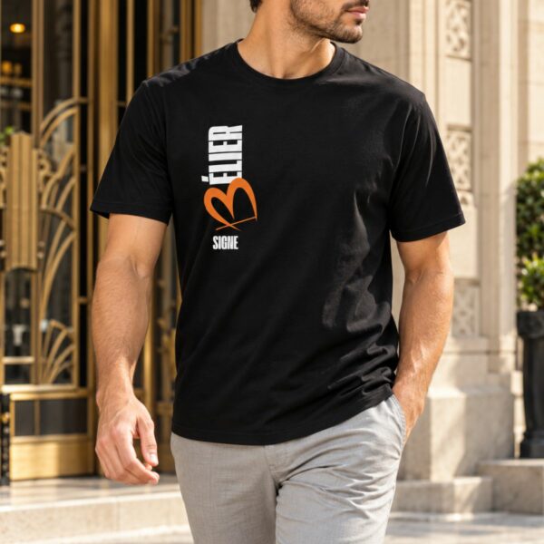 T-shirt signe du zodiaque Bélier – Imprimé Vertical Graphique