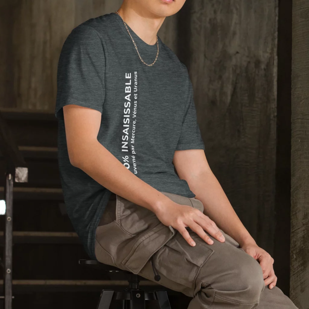 Pourquoi Whizaloo a choisi le minimalisme plutôt que le folklore T shirt gris Homme Triplicite Air 100 Insaisissable Gouvernee par Mercure Venus et Uranus whizaloo 30122025