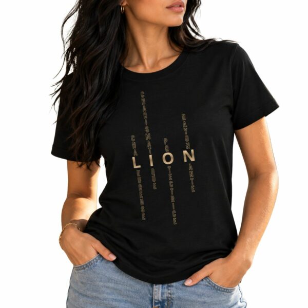 T-shirt astrologie Femme signe Lion