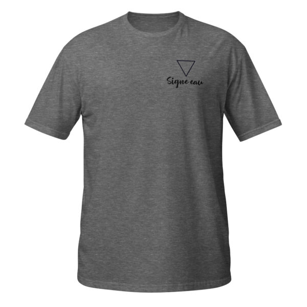 T-Shirt Homme Signe Eau | Élément du Zodiaque | Triangle Inversé