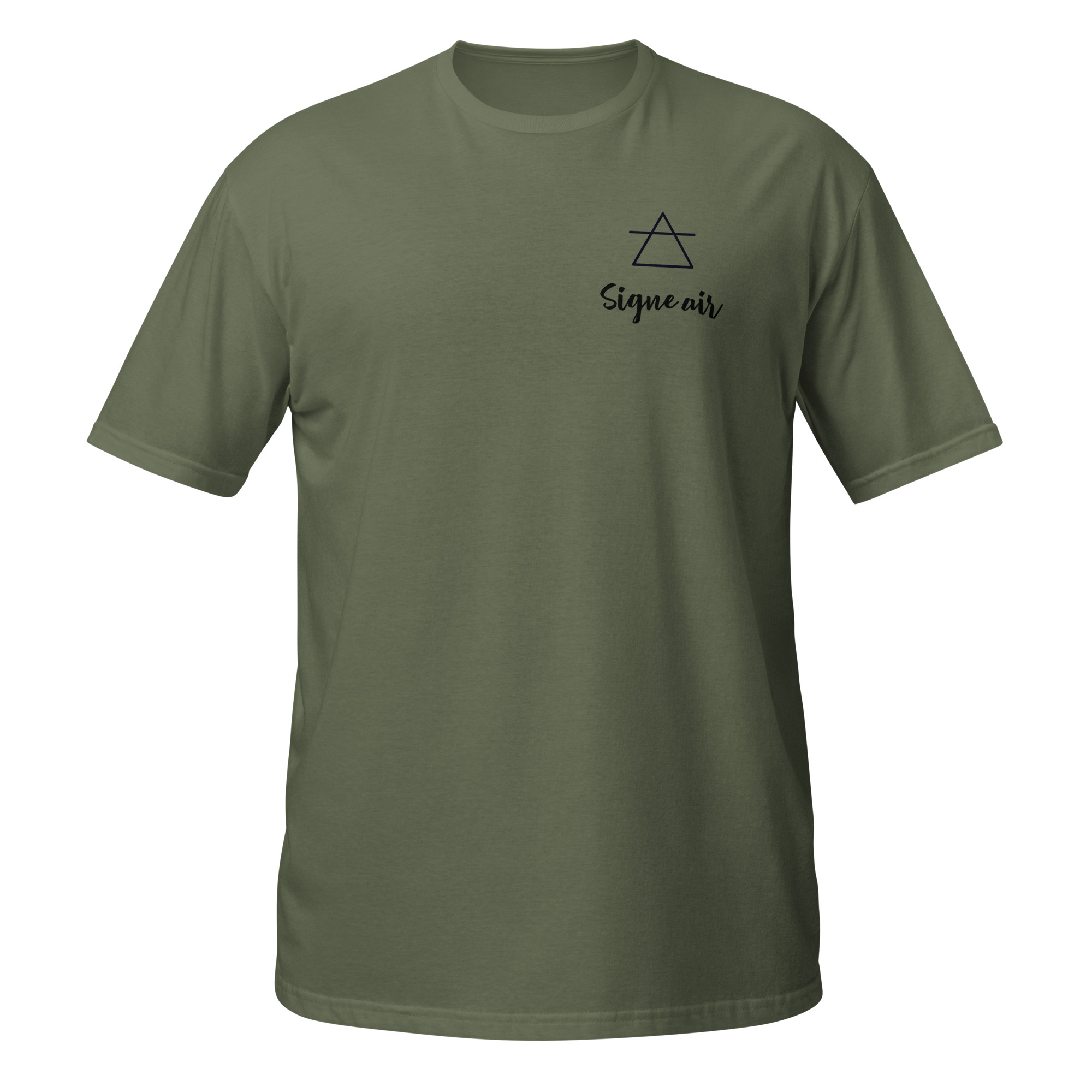 T-Shirt Homme Signe Air | Élément du Zodiaque | Triangle Droit T-Shirt Homme Signe Air | Élément du Zodiaque | Triangle Droit – Image 2