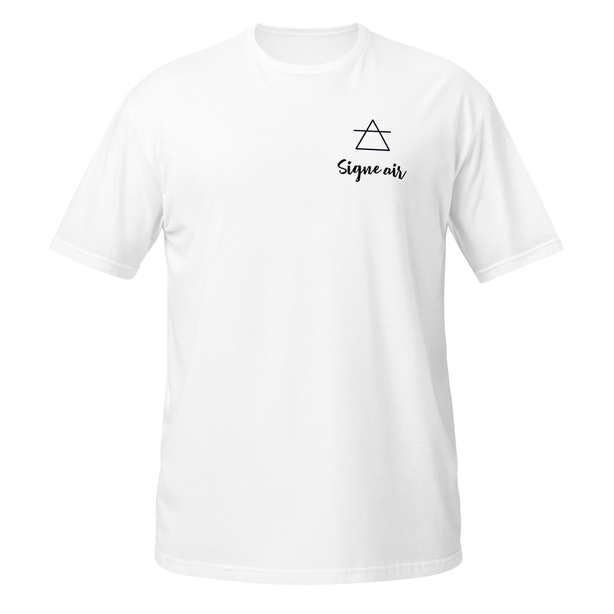 T-Shirt Homme Signe Air | Élément du Zodiaque | Triangle Droit T-Shirt Homme Signe Air | Élément du Zodiaque | Triangle Droit – Image 4