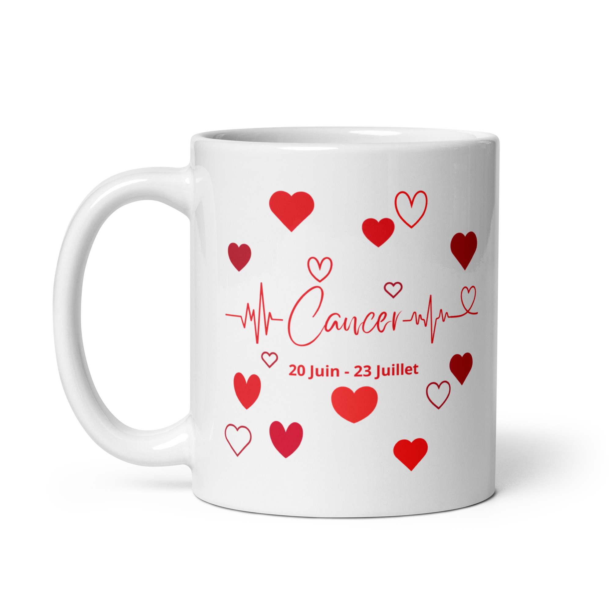 Mug Cœurs ❤️ | Idée Cadeau Romantique pour sa Chérie du signe astrologique Cancer Mug Cœurs ❤️ | Idée Cadeau Romantique pour sa Chérie du signe astrologique Cancer – Image 3