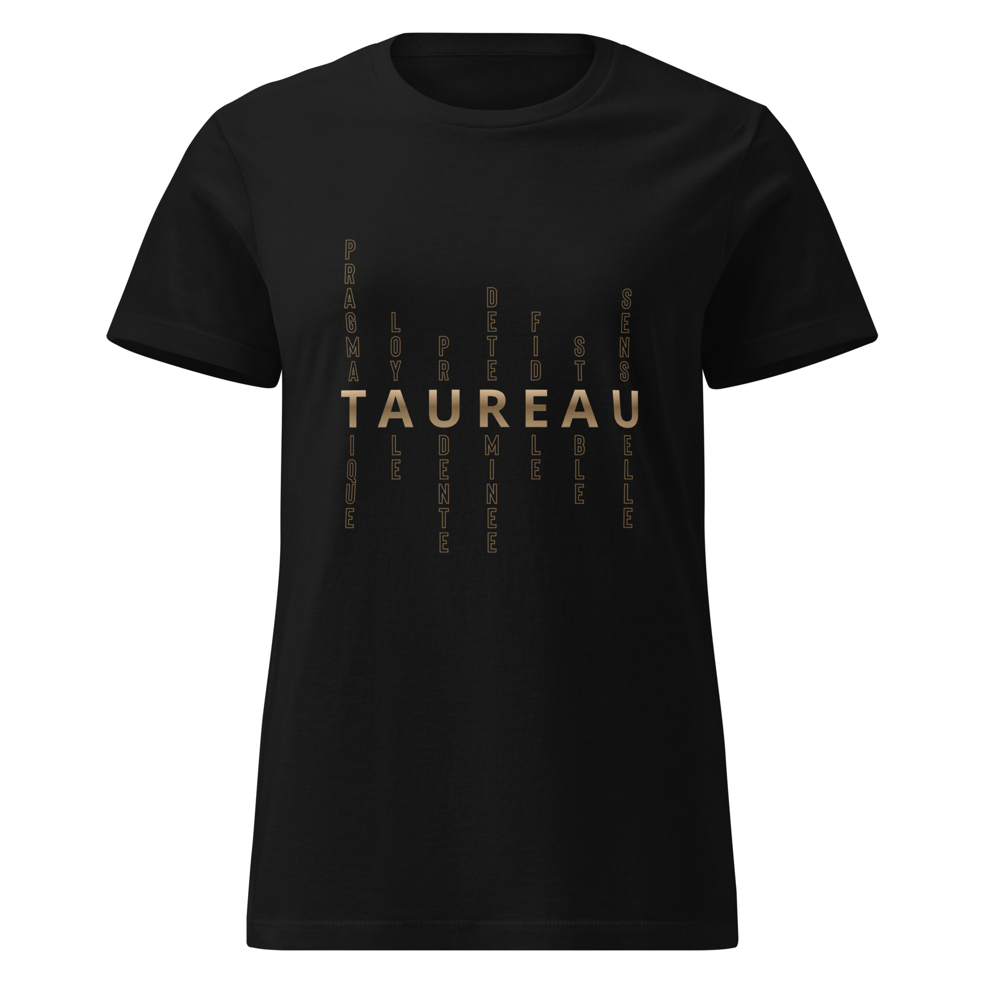 T-shirt Femme signe astrologique Taureau | Personnalité mots-croisés T-shirt Femme signe astrologique Taureau | Personnalité mots-croisés – Image 5