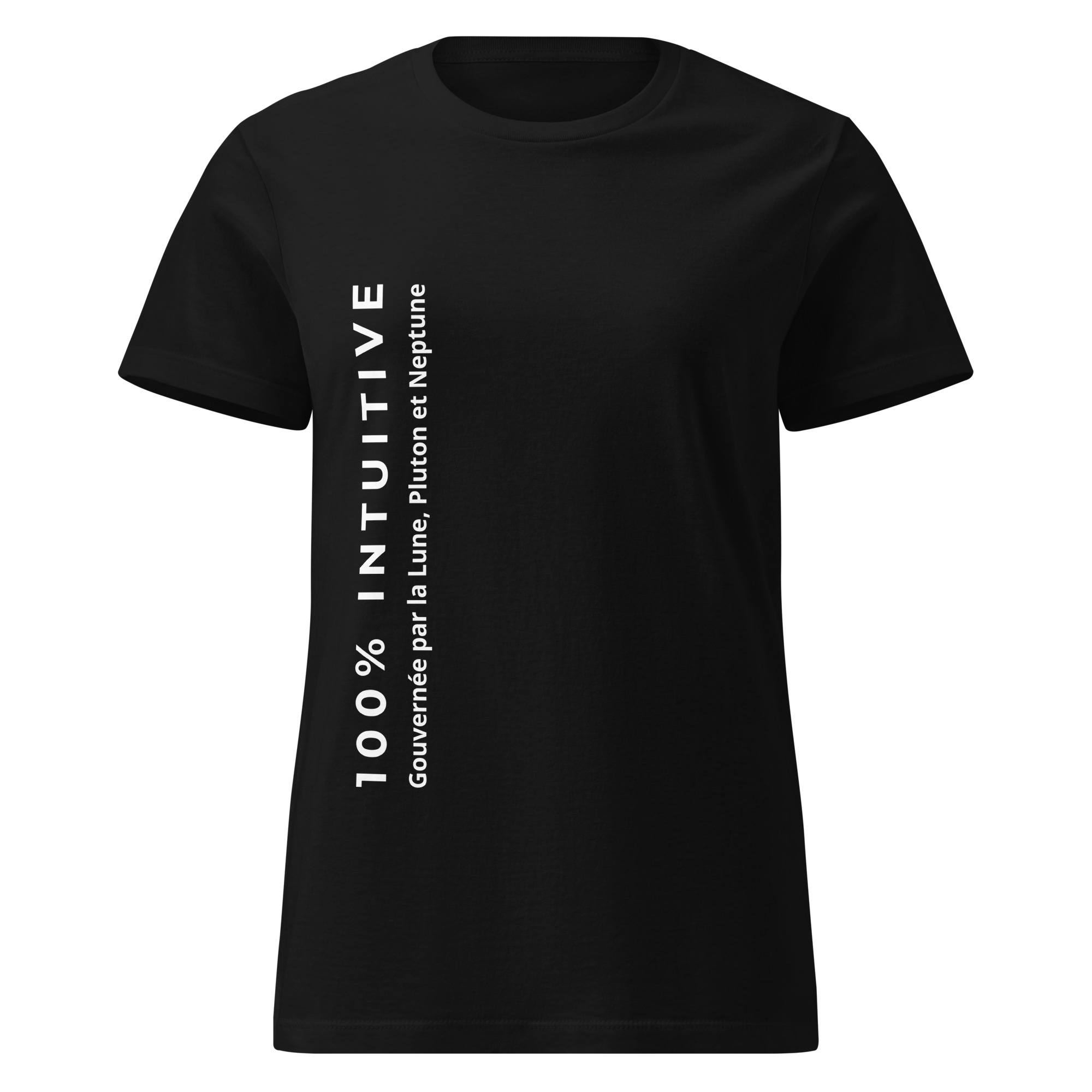 T-shirt Femme Triplicité d'Eau "100% Intuitive – Gouvernée par la Lune, Pluton et Neptune" T-shirt Femme Triplicité d'Eau "100% Intuitive – Gouvernée par la Lune, Pluton et Neptune" – Image 5