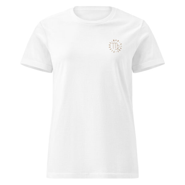 T-shirt Signe du Zodiaque Vierge | Style Clean Girl & Minimaliste | Pour Femme