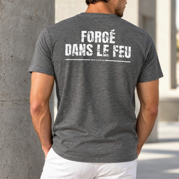 T-shirt Homme Bélier – Forgé dans le Feu, Élément Feu