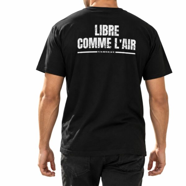 T-shirt Homme Verseau – Libre comme l’Air, Élément Air