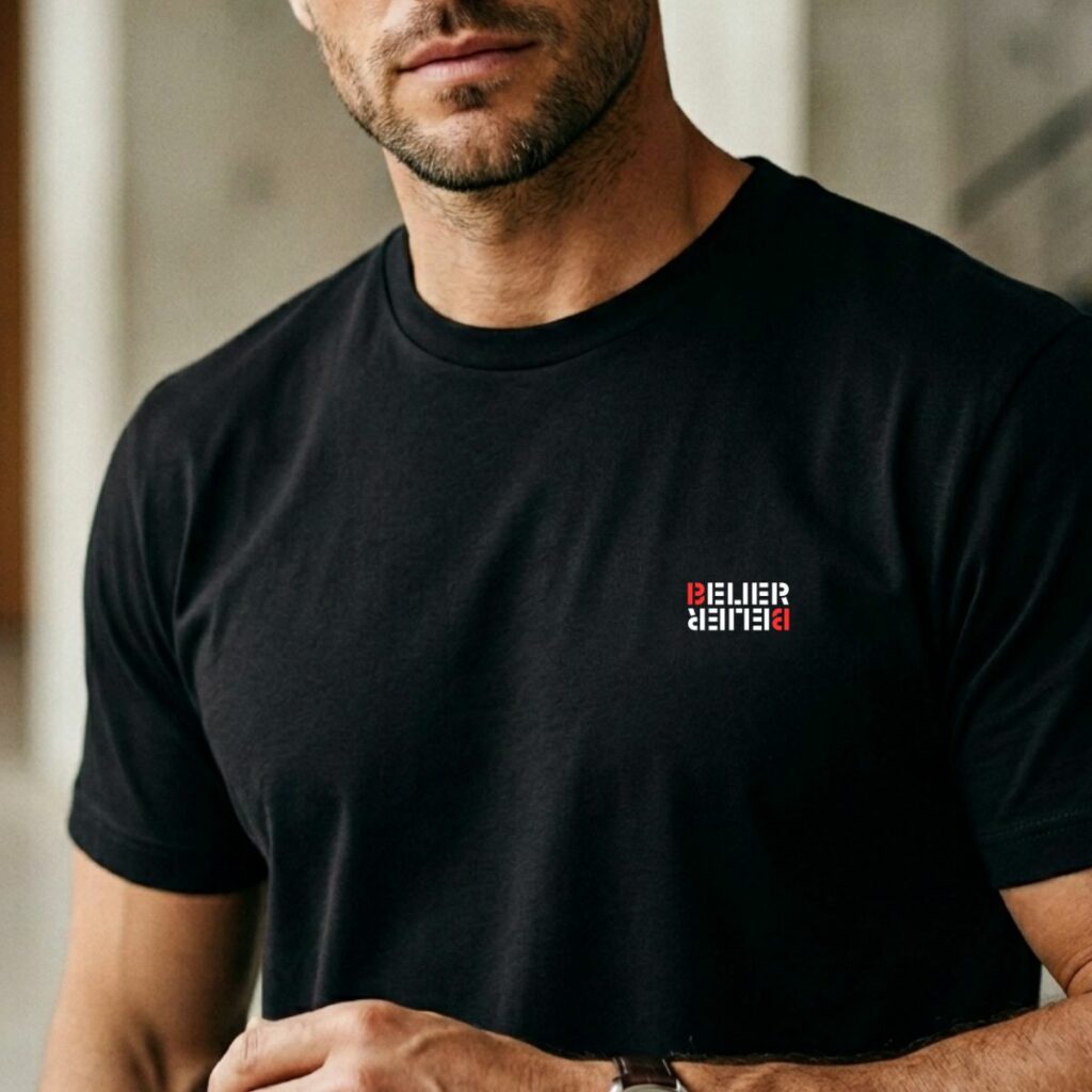 L'astrologie au masculin : 3 tee-shirts pour porter son signe avec caractère T shirt Signe zodiaque belier Imprime Miroir Blanc Rouge whizaloo 01032026