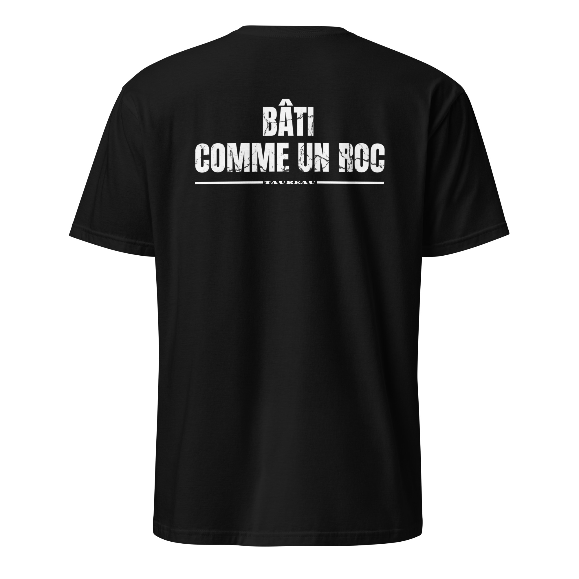 T-shirt Manches Courtes | Bâti comme un Roc | Taureau : Élément TERRE T-shirt Manches Courtes | Bâti comme un Roc | Taureau : Élément TERRE – Image 2