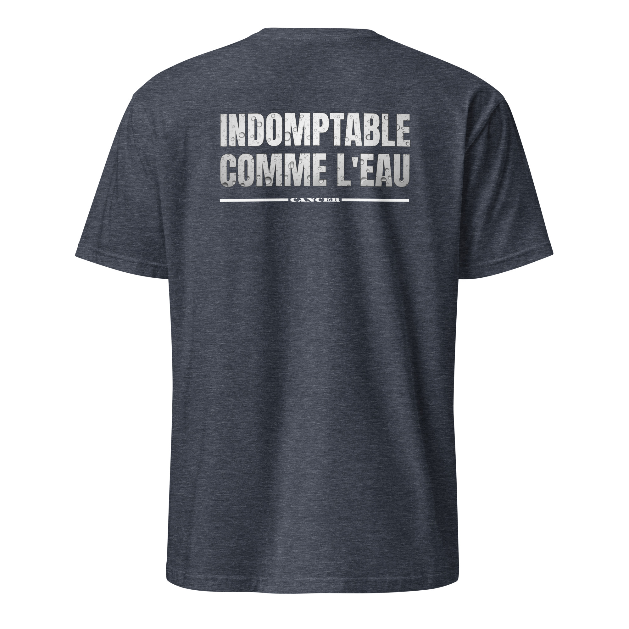 T-shirt Manches Courtes | Indomptable comme l'Eau | Cancer : Élément EAU T-shirt Manches Courtes | Indomptable comme l'Eau | Cancer : Élément EAU – Image 3