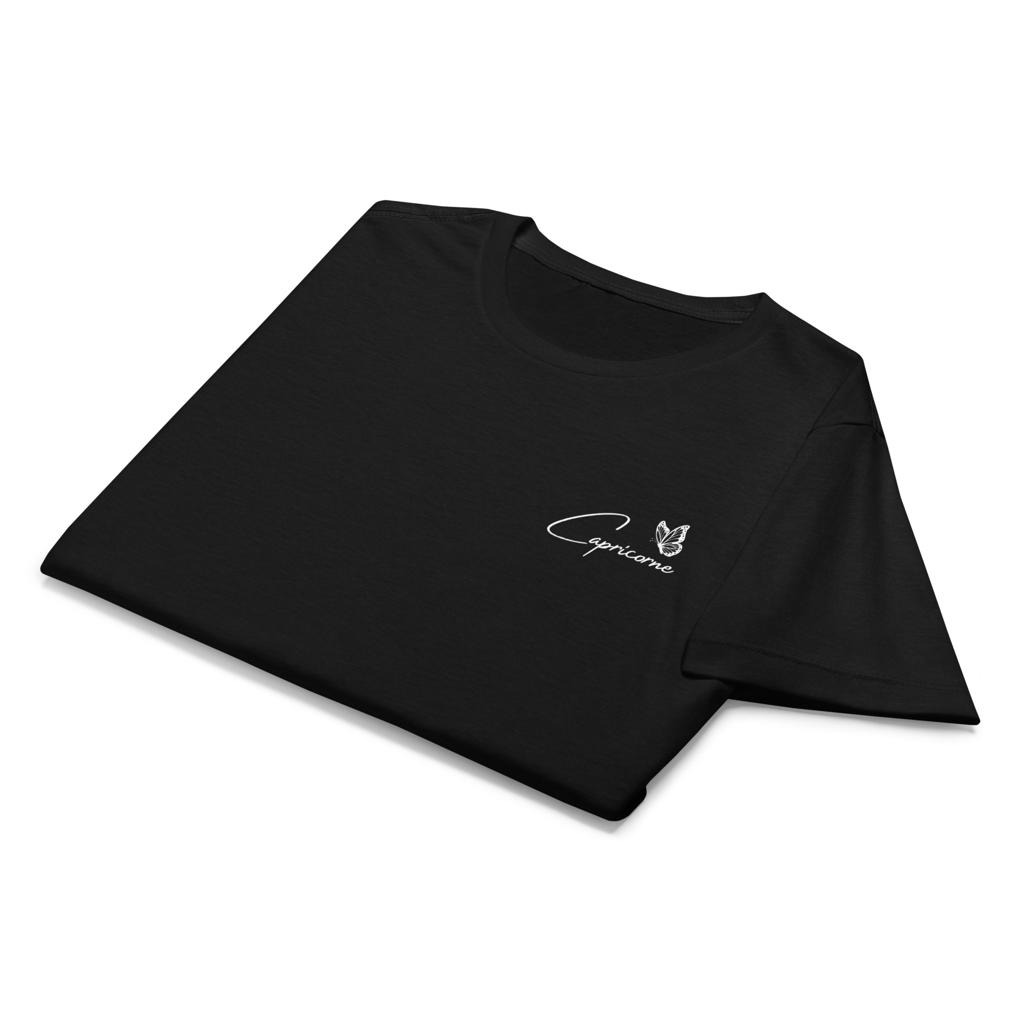 T-shirt Signe Astrologique Capricorne & Papillon pour Femme T-shirt Signe Astrologique Capricorne & Papillon pour Femme – Image 5
