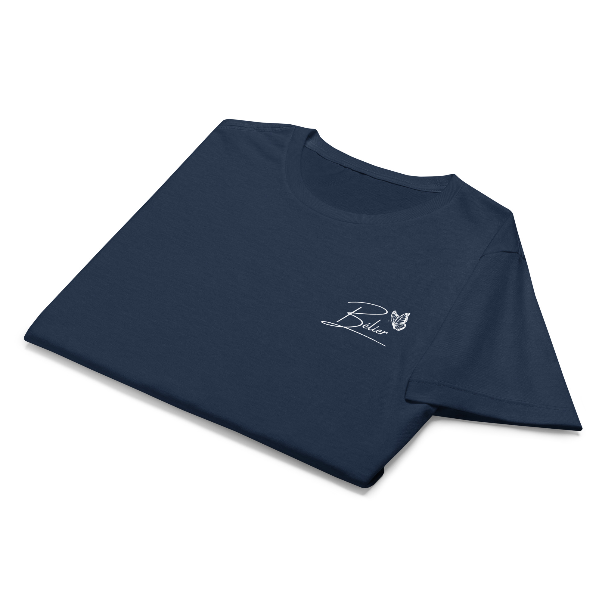 T-shirt Signe Astrologique Bélier & Papillon pour Femme T-shirt Signe Astrologique Bélier & Papillon pour Femme – Image 4