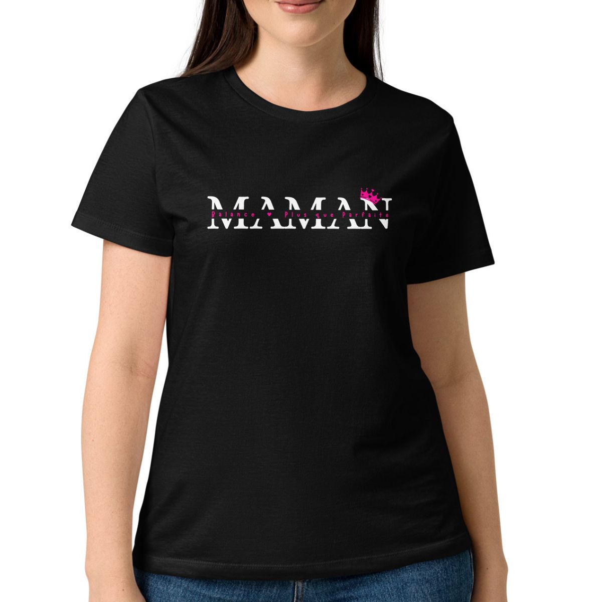 Cadeau Original Fête des mères : T-shirt pour une Maman Balance "Plus que Parfaite" Cadeau Original Fête des mères : T-shirt pour une Maman Balance "Plus que Parfaite" – Image 2