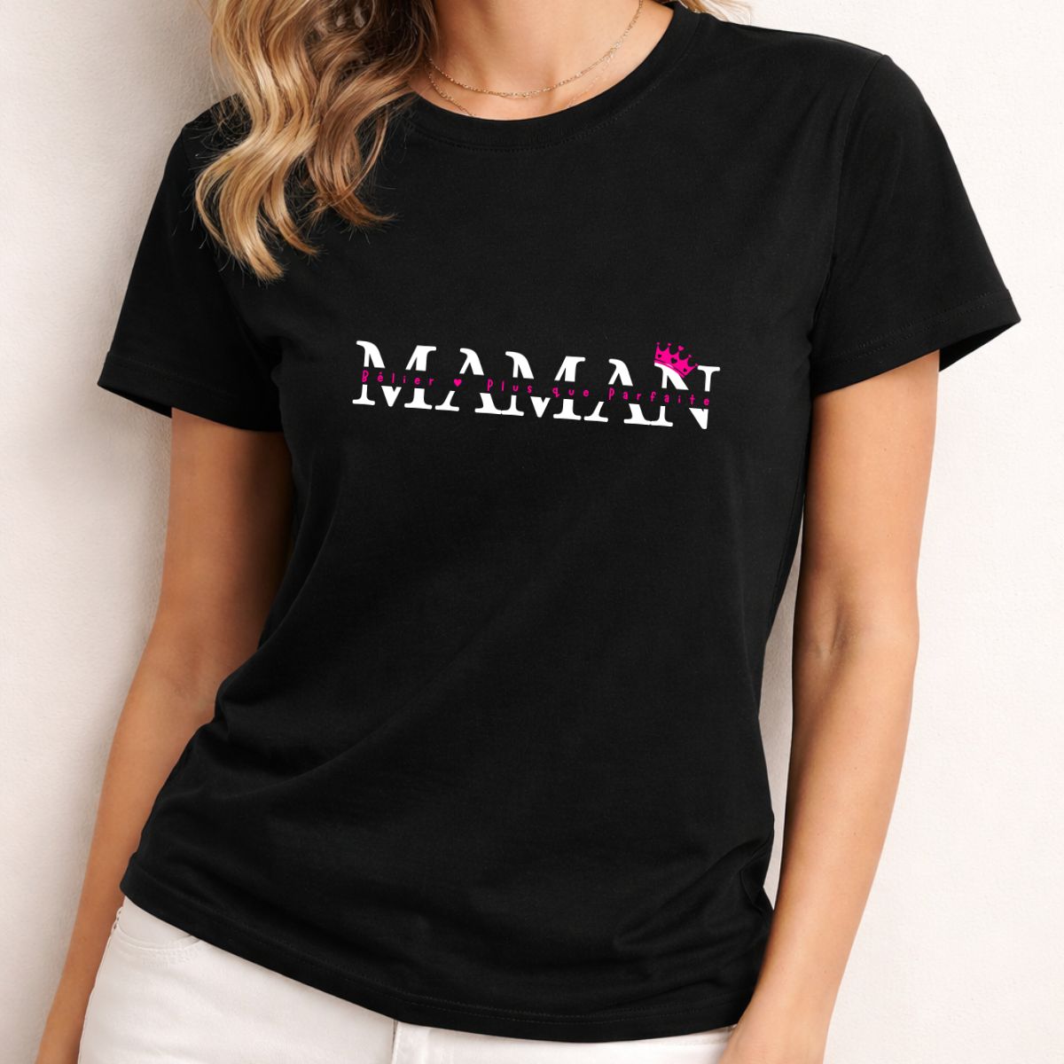 Cadeau Original Fête des mères : T-shirt pour une Maman Bélier "Plus que Parfaite" Cadeau Original Fete des meres T shirt pour une Maman Belier Plus que Parfaite whizaloo 02042026