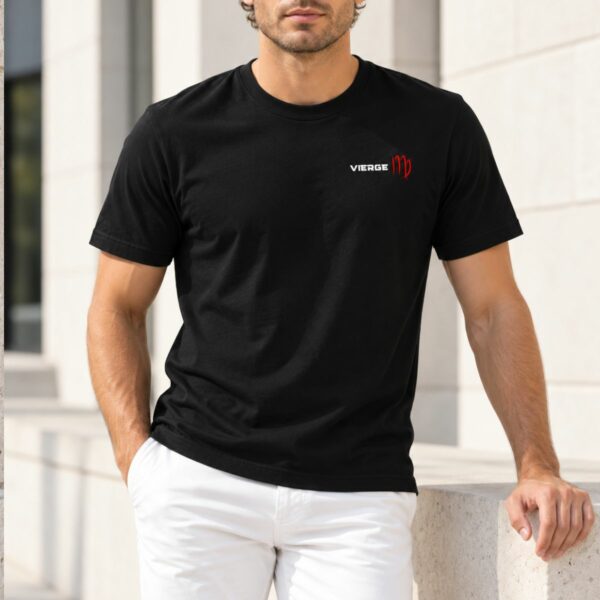 T-shirt 100% Coton Homme – Signe Zodiaque Vierge