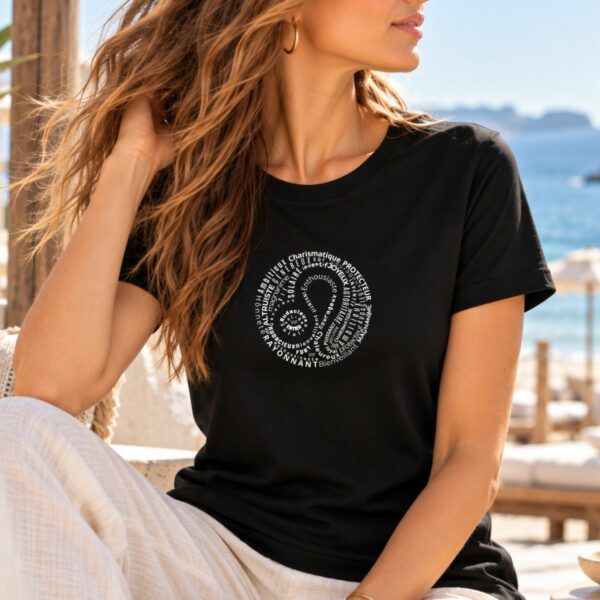 T-shirt Femme Astro Lion – L&rsquo;imprimé qui attire naturellement le regard