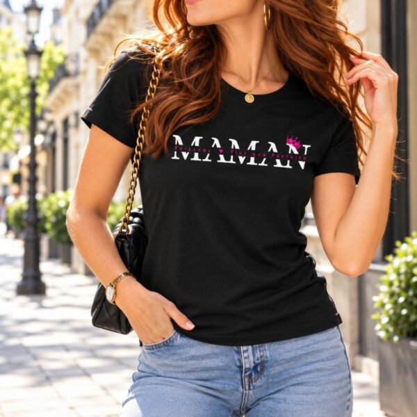 Sélection Fête des Mères : T-shirt Message « Maman Poissons Plus que Parfaite »