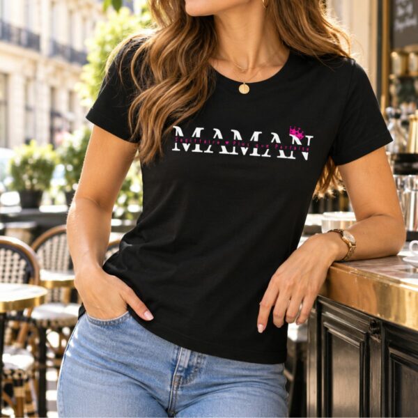 Maman Sagittaire « Plus que Parfaite » – T-shirt Imprimé Fête des Mères
