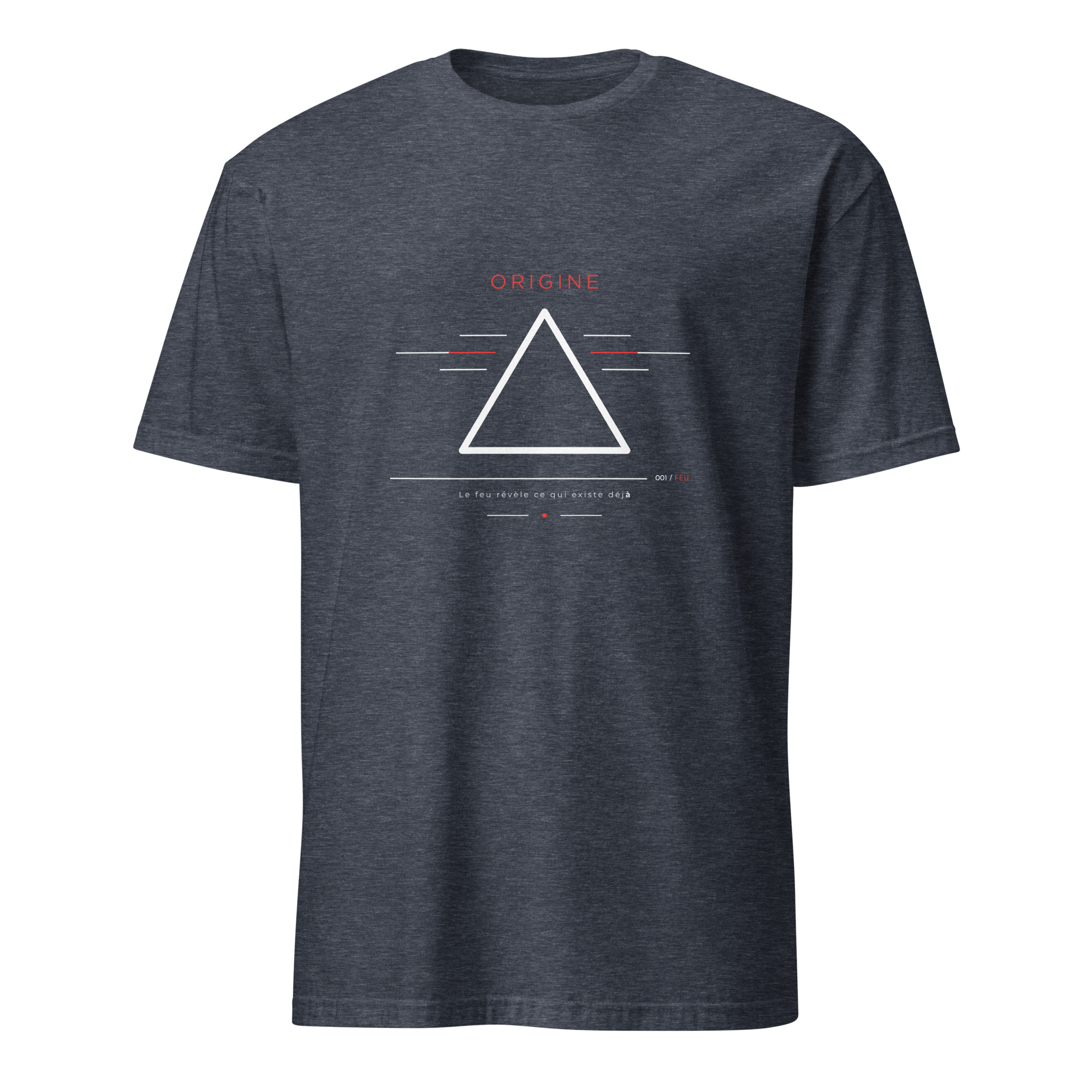 T-Shirt Homme Symbole Élémentaire FEU - Symbole Ésotérique T-Shirt Homme Symbole Élémentaire FEU - Symbole Ésotérique – Image 5