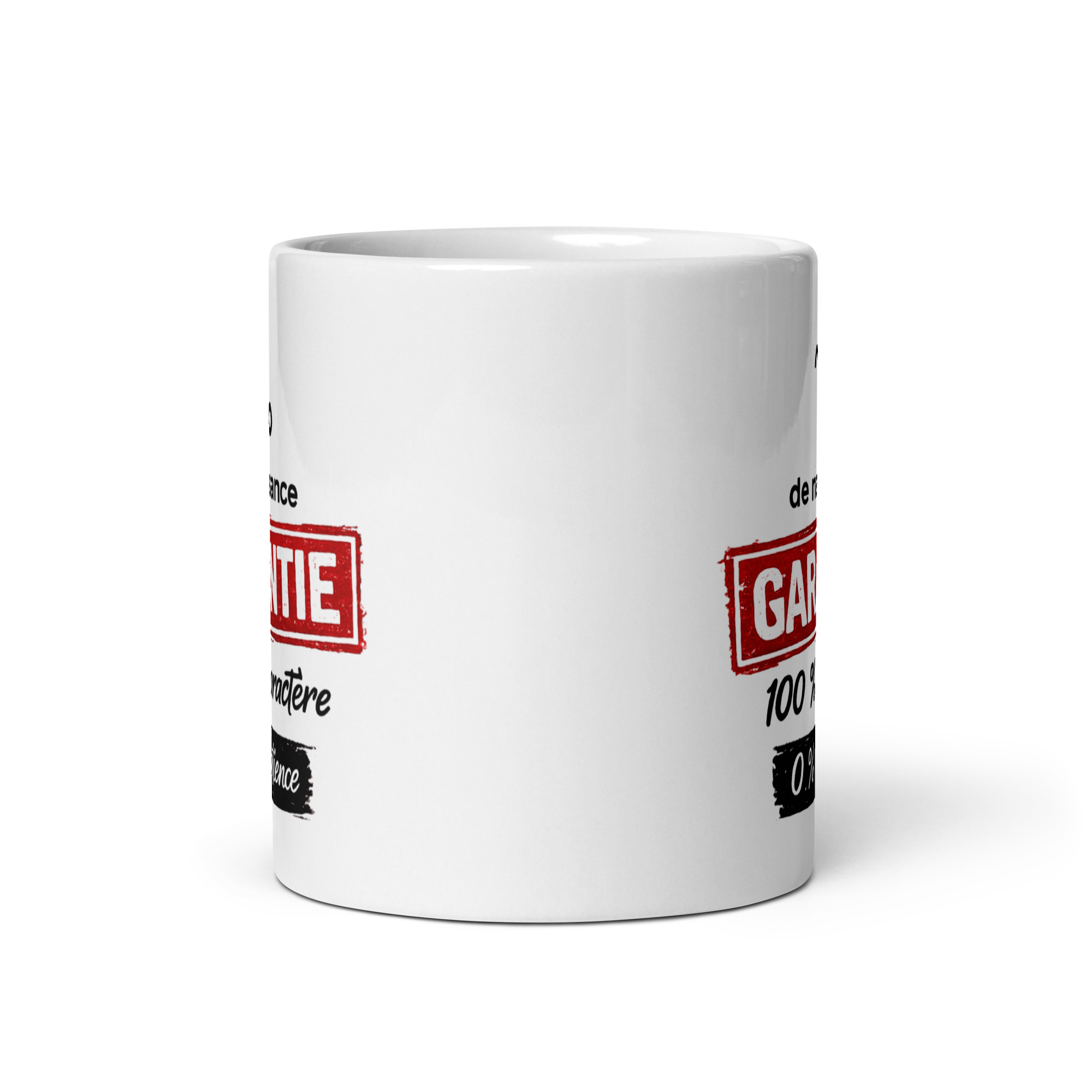 Mug humoristique Capricorne - Garantie 100 % caractère, 0 % patience Mug humoristique Capricorne - Garantie 100 % caractère, 0 % patience – Image 3
