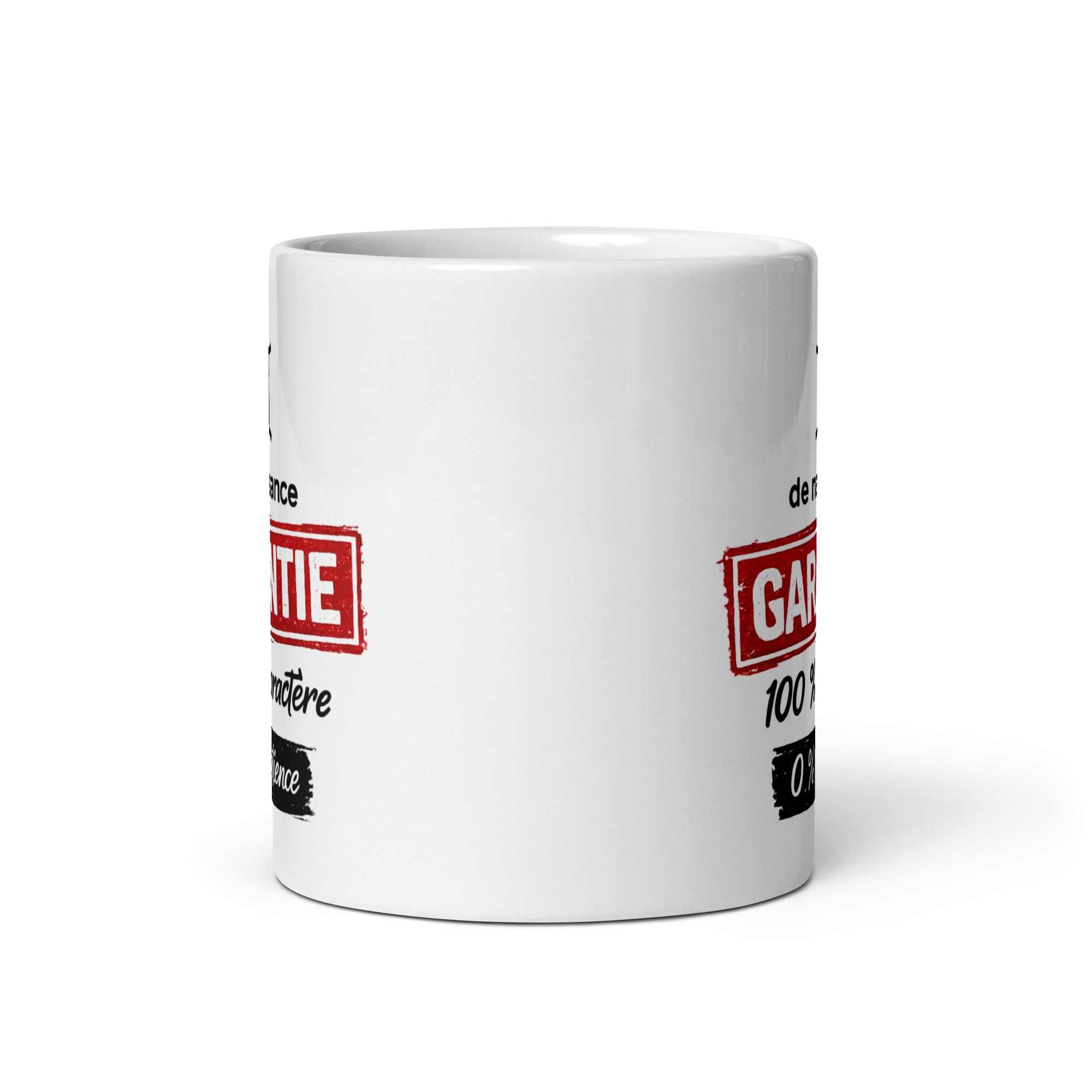 Mug humoristique Gémeaux - Garantie 100 % caractère, 0 % patience Mug humoristique Gémeaux - Garantie 100 % caractère, 0 % patience – Image 3