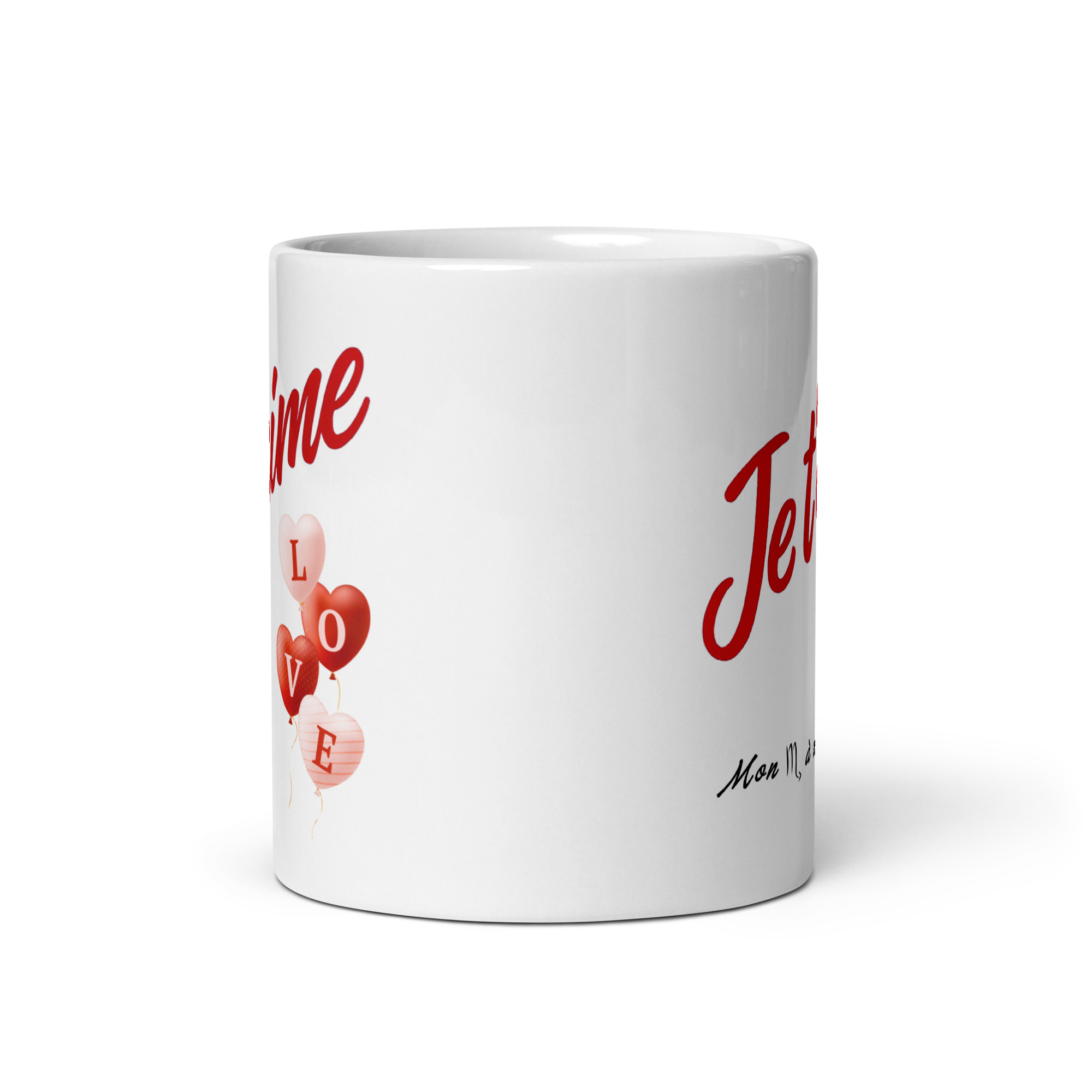 Cadeau romantique : Mug "Je t'aime" Ballons LOVE – Signe Scorpion Cadeau romantique : Mug "Je t'aime" Ballons LOVE – Signe Scorpion – Image 2