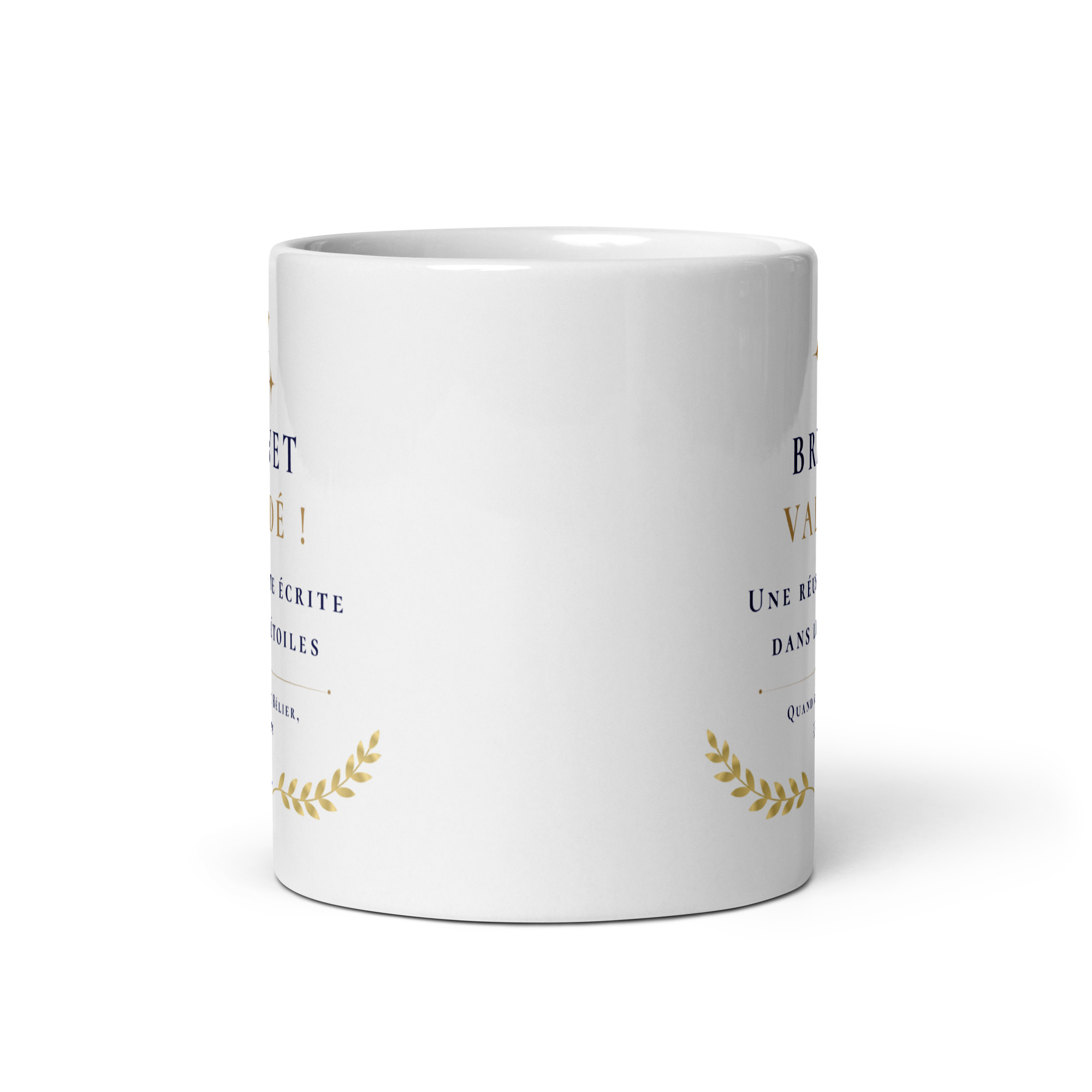 Cadeau Brevet validé – Mug "Une réussite écrite dans les étoiles" - Bélier Cadeau Brevet validé – Mug "Une réussite écrite dans les étoiles" - Bélier – Image 2