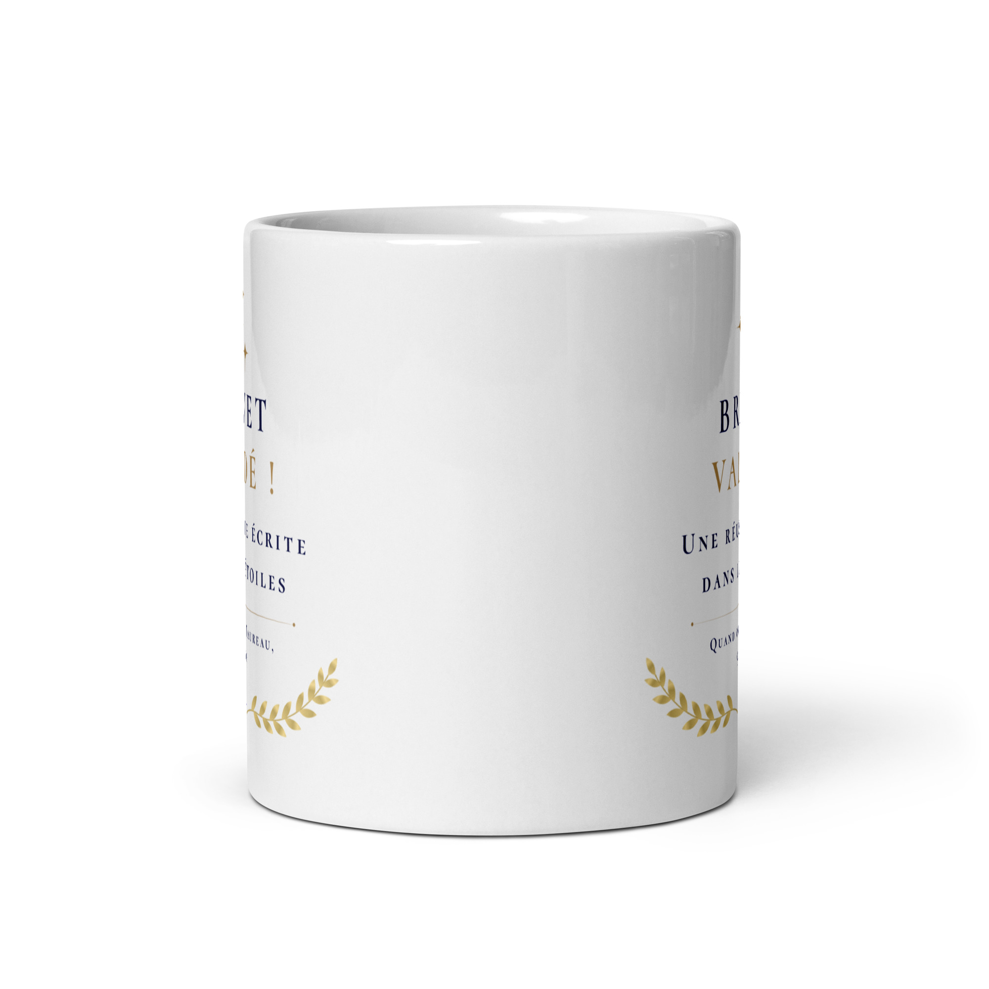 Cadeau Brevet validé – Mug "Une réussite écrite dans les étoiles" - Taureau Cadeau Brevet validé – Mug "Une réussite écrite dans les étoiles" - Taureau – Image 2