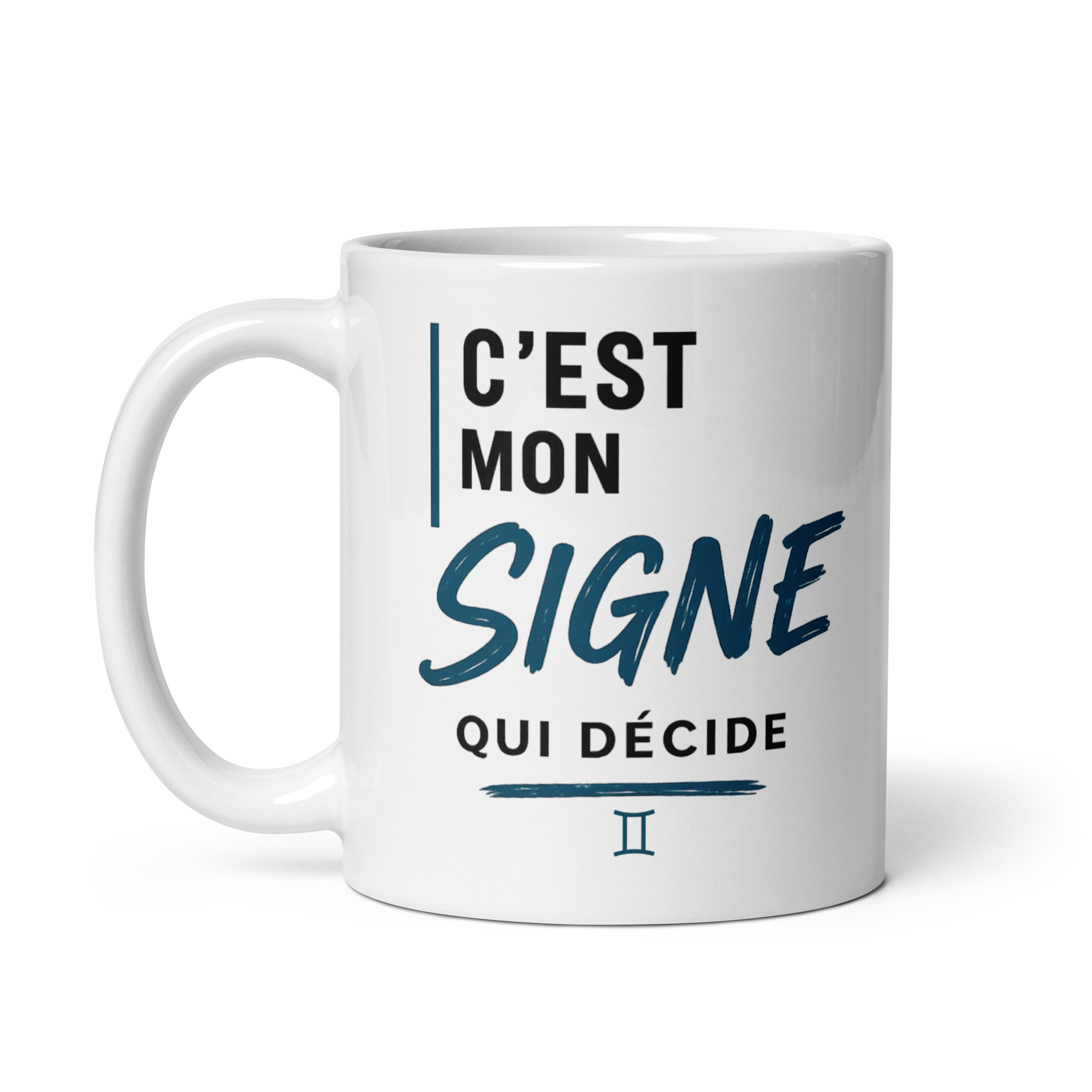 Tasse astrologique homme "C'est mon signe qui décide" – Gémeaux Tasse astrologique homme "C'est mon signe qui décide" – Gémeaux – Image 4