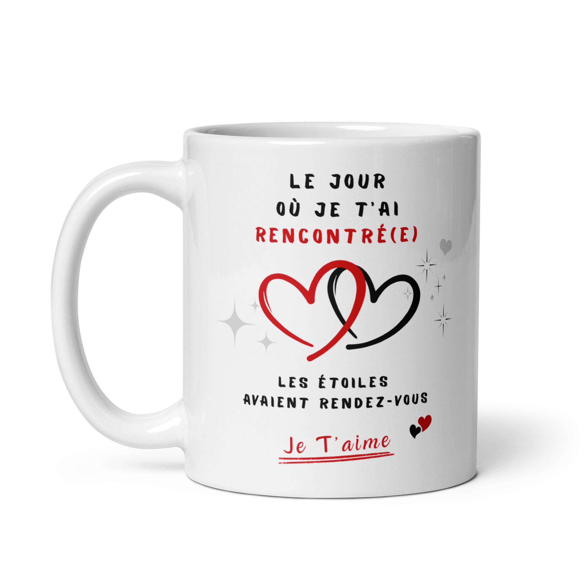 Cadeau anniversaire de rencontre couple : Mug "Le jour où je t'ai rencontré(e)" Cadeau anniversaire de rencontre couple : Mug "Le jour où je t'ai rencontré(e)" – Image 4