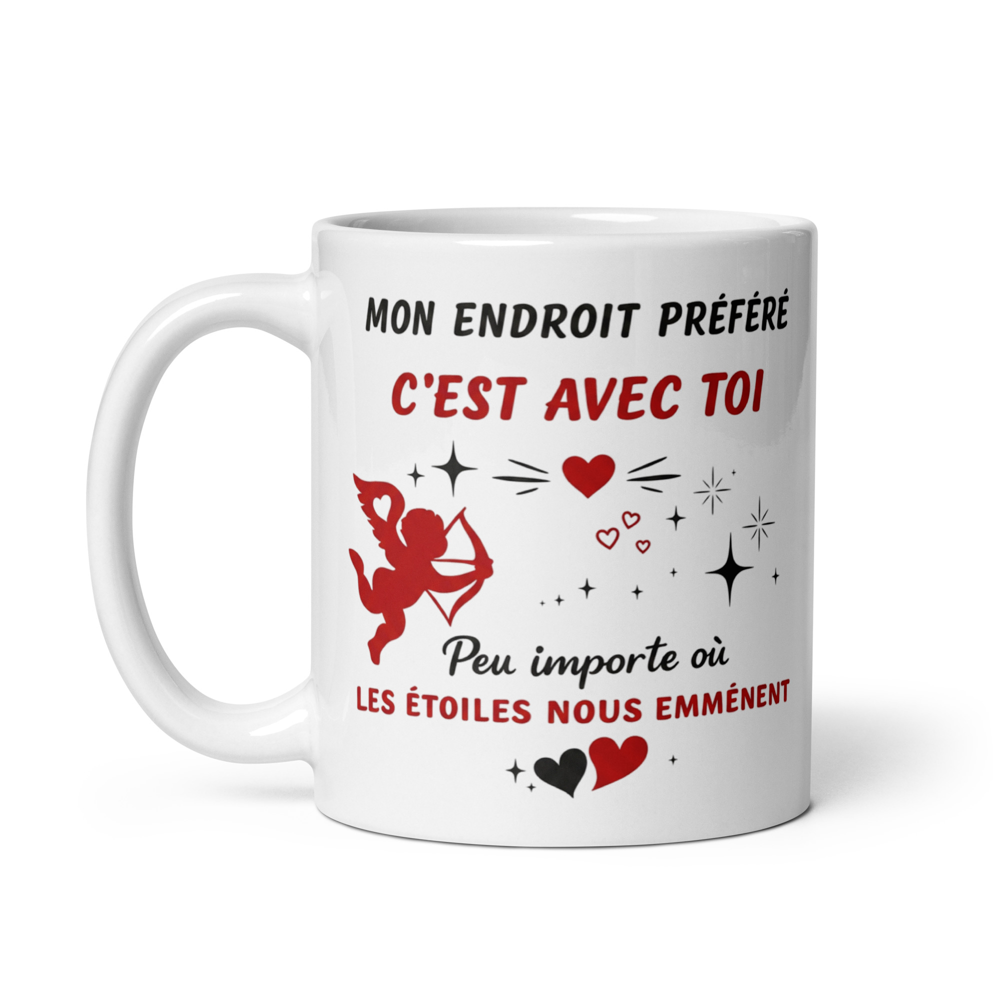 Cadeau amour : Mug "Mon endroit préféré, c’est avec toi" Cadeau amour : Mug "Mon endroit préféré, c’est avec toi" – Image 2