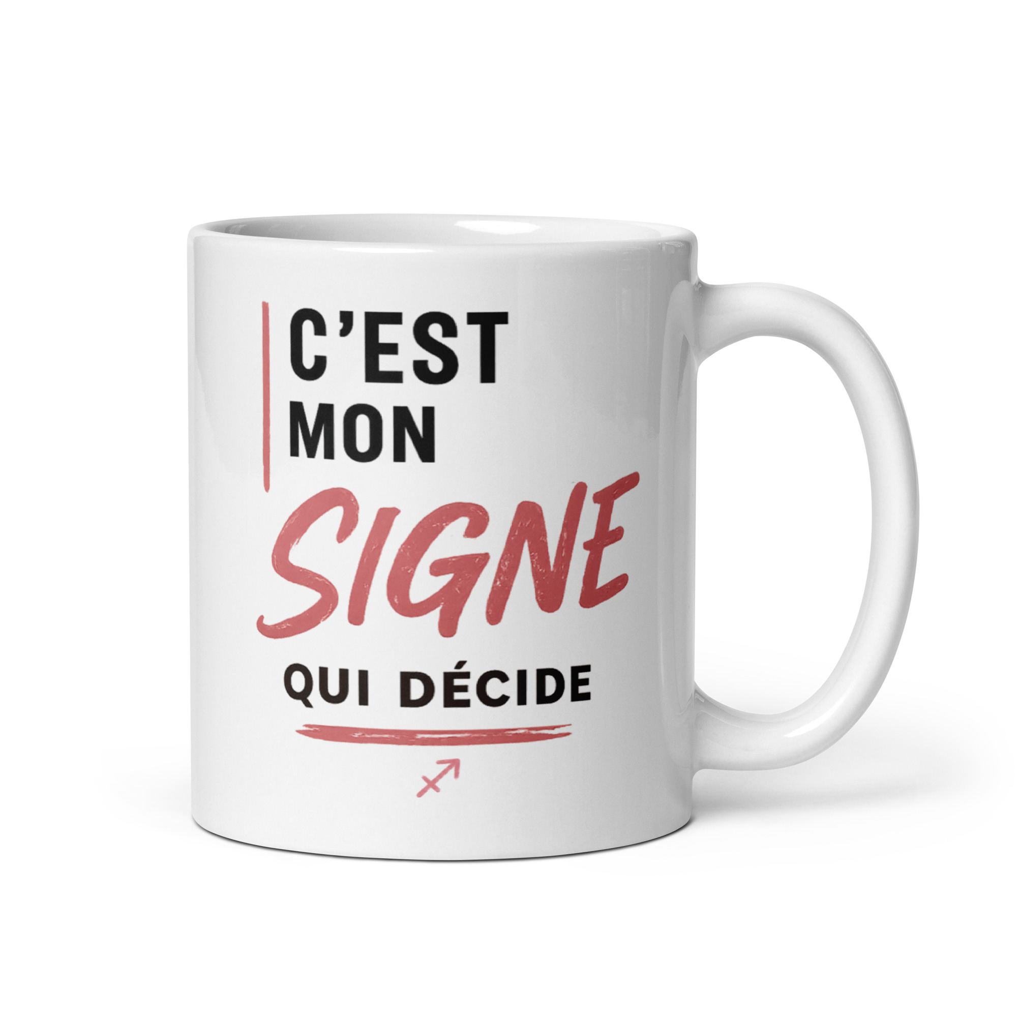 Tasse astrologique femme "C'est mon signe qui décide" – Sagittaire Tasse astrologique femme "C'est mon signe qui décide" – Sagittaire – Image 2