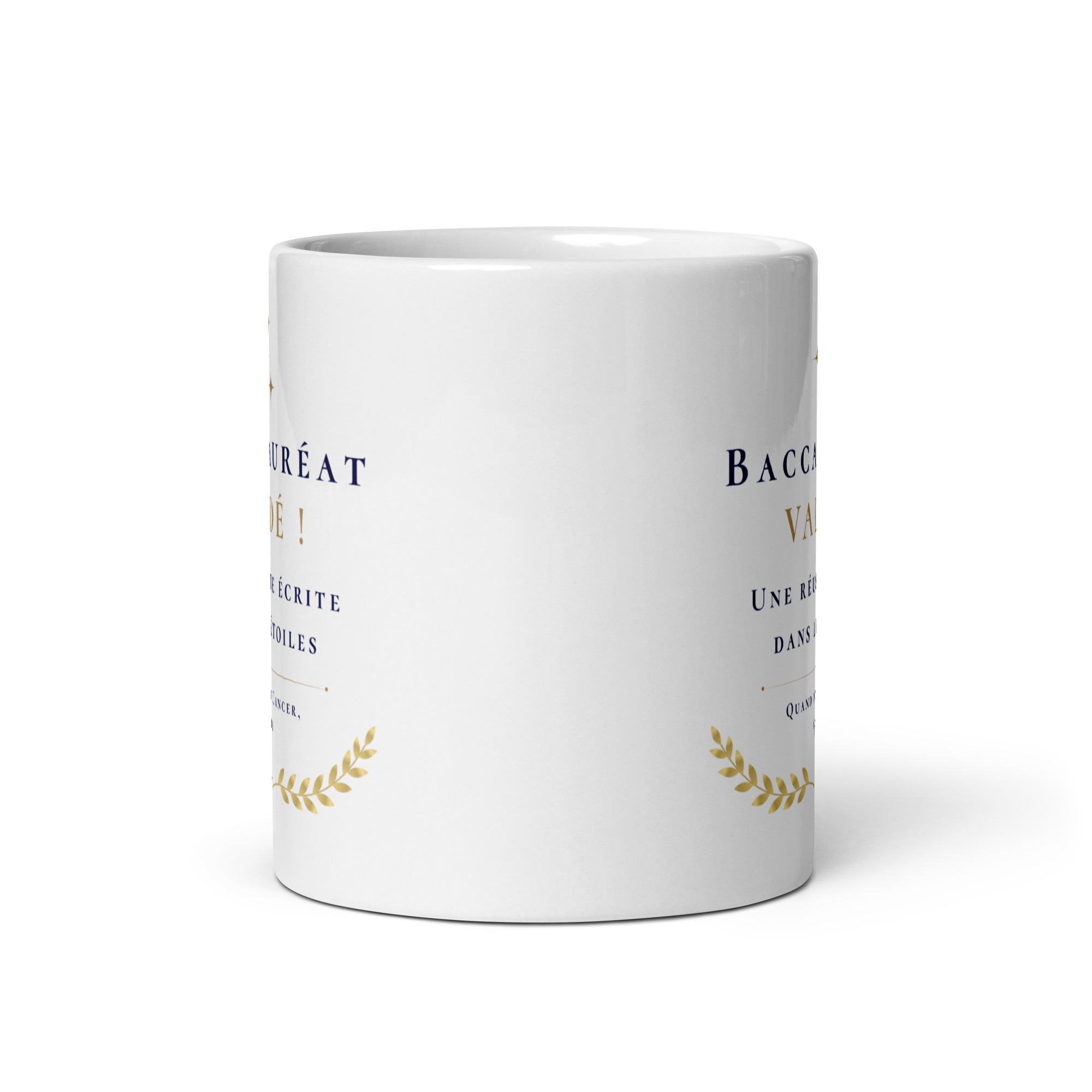 Cadeau Baccalauréat validé - Mug "Une réussite écrite dans les étoiles" - Cancer Cadeau Baccalauréat validé - Mug "Une réussite écrite dans les étoiles" - Cancer – Image 2