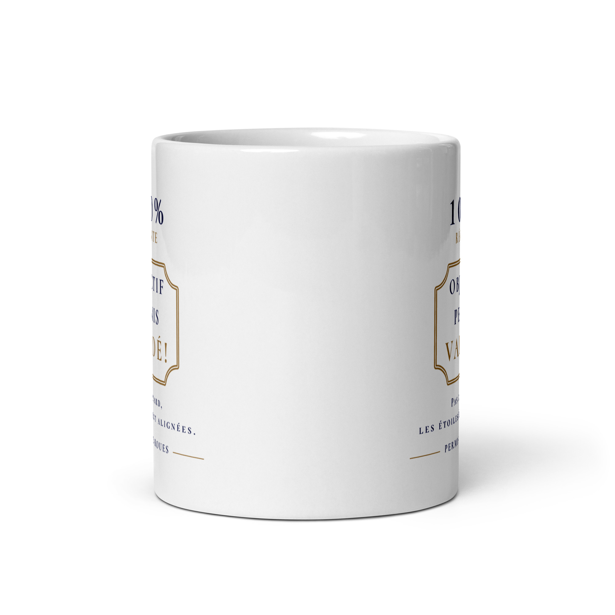Cadeau personnalisé permis 125, scooter & moto : Mug "Objectif permis validé !" Cadeau personnalisé permis 125, scooter & moto : Mug "Objectif permis validé !" – Image 3