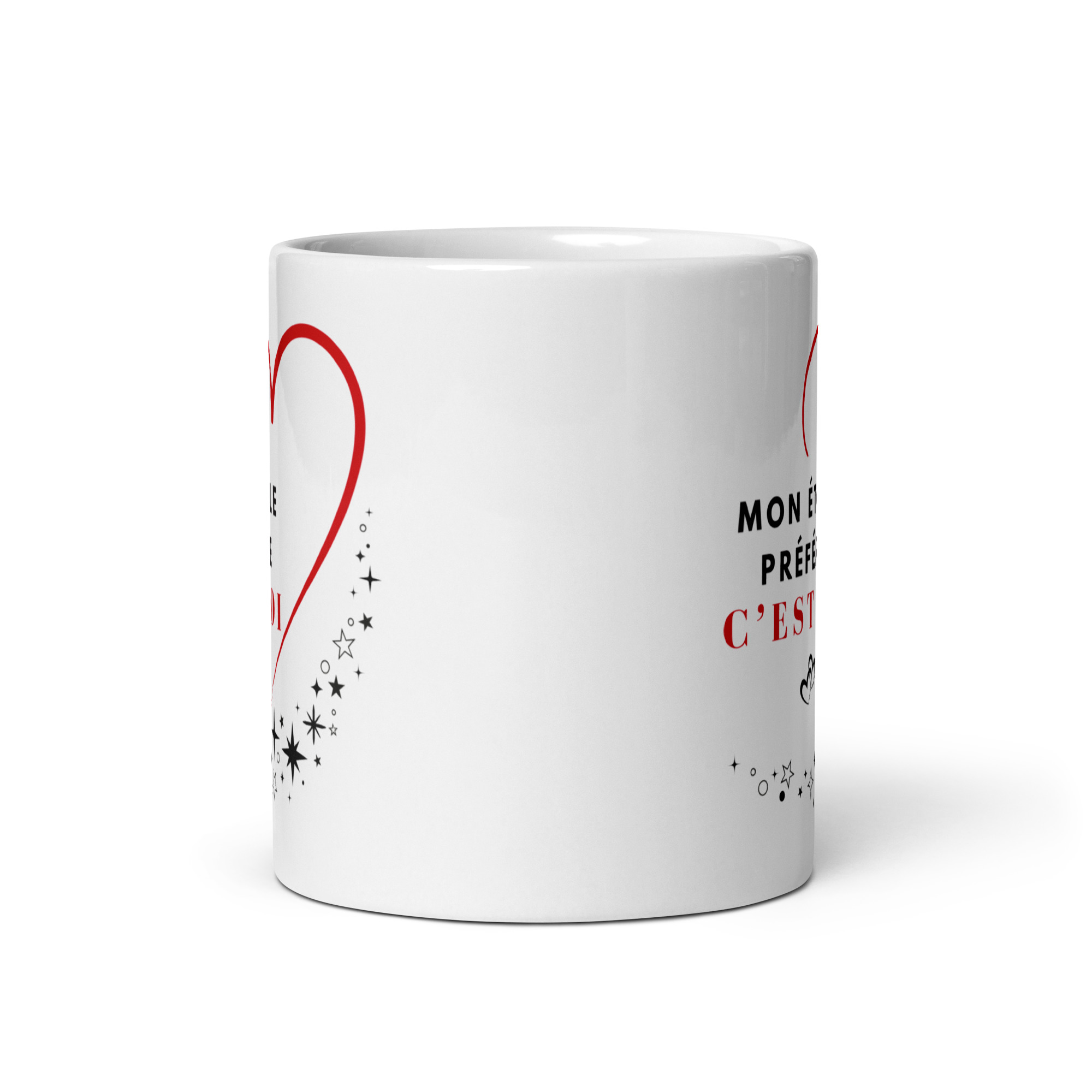 Idée cadeau pour amoureux – Mug "Mon étoile préférée, c’est toi" Idée cadeau pour amoureux – Mug "Mon étoile préférée, c’est toi" – Image 2