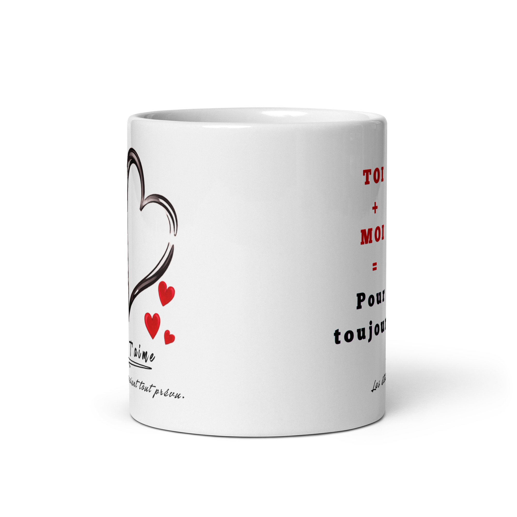 Cadeau couple : Mug "Toi + Moi Pour Toujours" Cadeau couple : Mug "Toi + Moi Pour Toujours" – Image 2