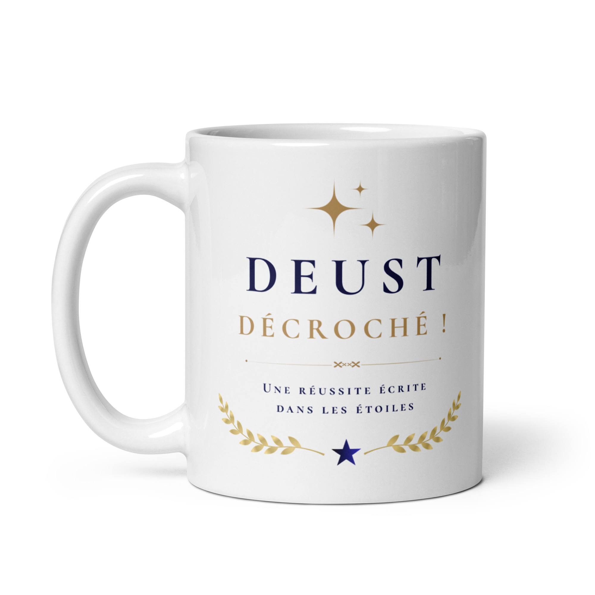 Cadeau Félicitations DEUST décroché ! – Mug "Une réussite écrite dans les étoiles" - Surprise originale Cadeau Félicitations DEUST décroché ! – Mug "Une réussite écrite dans les étoiles" - Surprise originale – Image 5