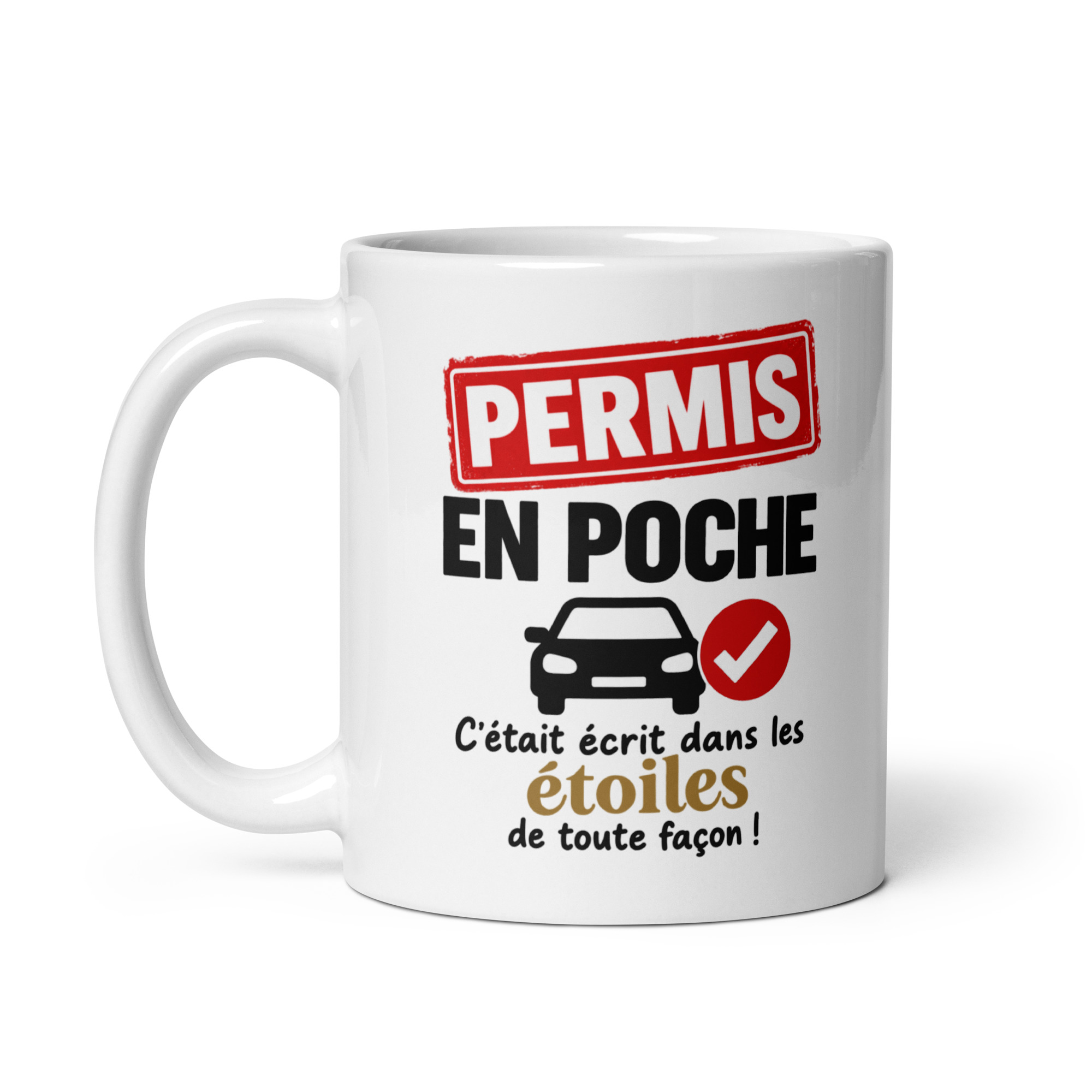 Idée cadeau félicitations nouveau conducteur voiture : Permis en poche ! Idée cadeau félicitations nouveau conducteur voiture : Permis en poche ! – Image 4